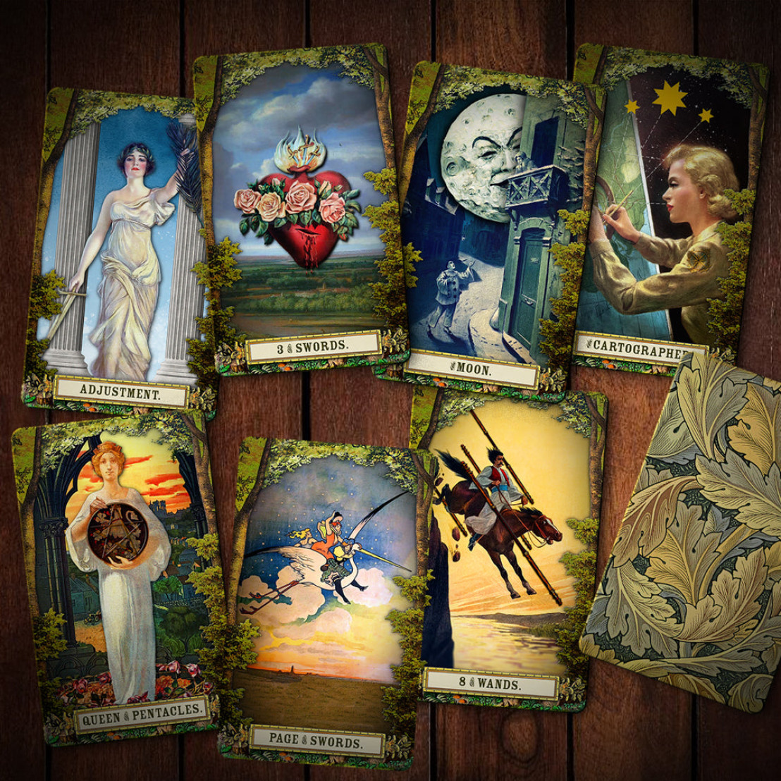 Мистика Таро Зелёного Леса (Mystic Green Woods Tarot)