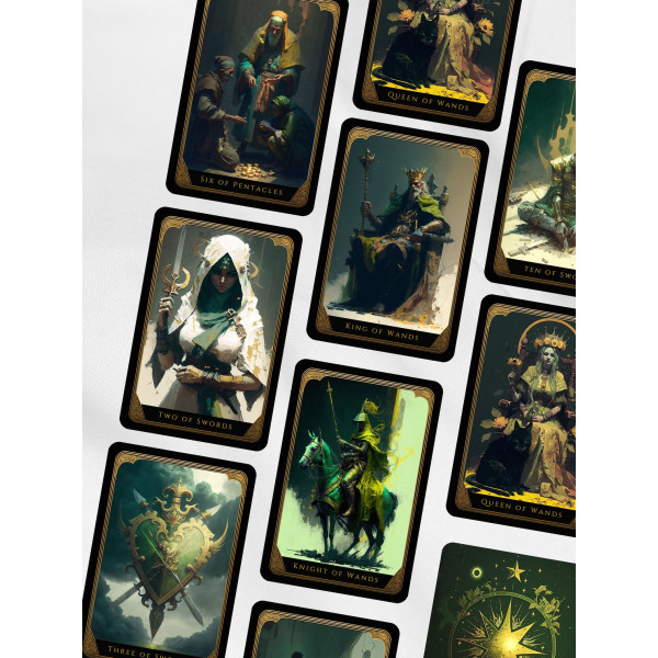 ЗЕЛЕНЕ КОРОЛІВСЬКЕ ТАРО (ROYAL GREEN TAROT)