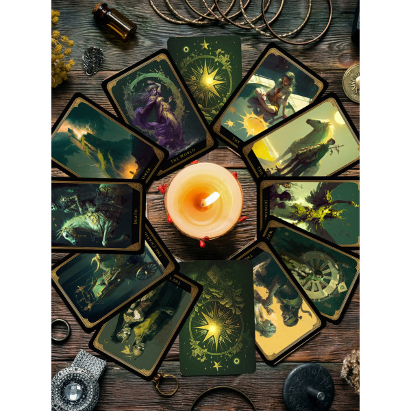 ЗЕЛЕНЕ КОРОЛІВСЬКЕ ТАРО (ROYAL GREEN TAROT)