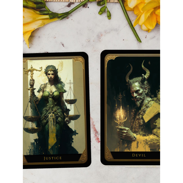 ЗЕЛЕНЕ КОРОЛІВСЬКЕ ТАРО (ROYAL GREEN TAROT)