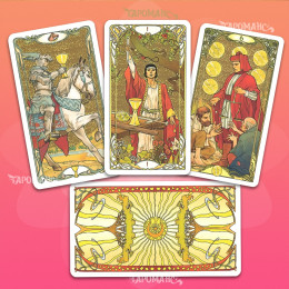 ЗОЛОТЕ ТАРО АРТ НУВО (TAROT ART NOUVEAU)