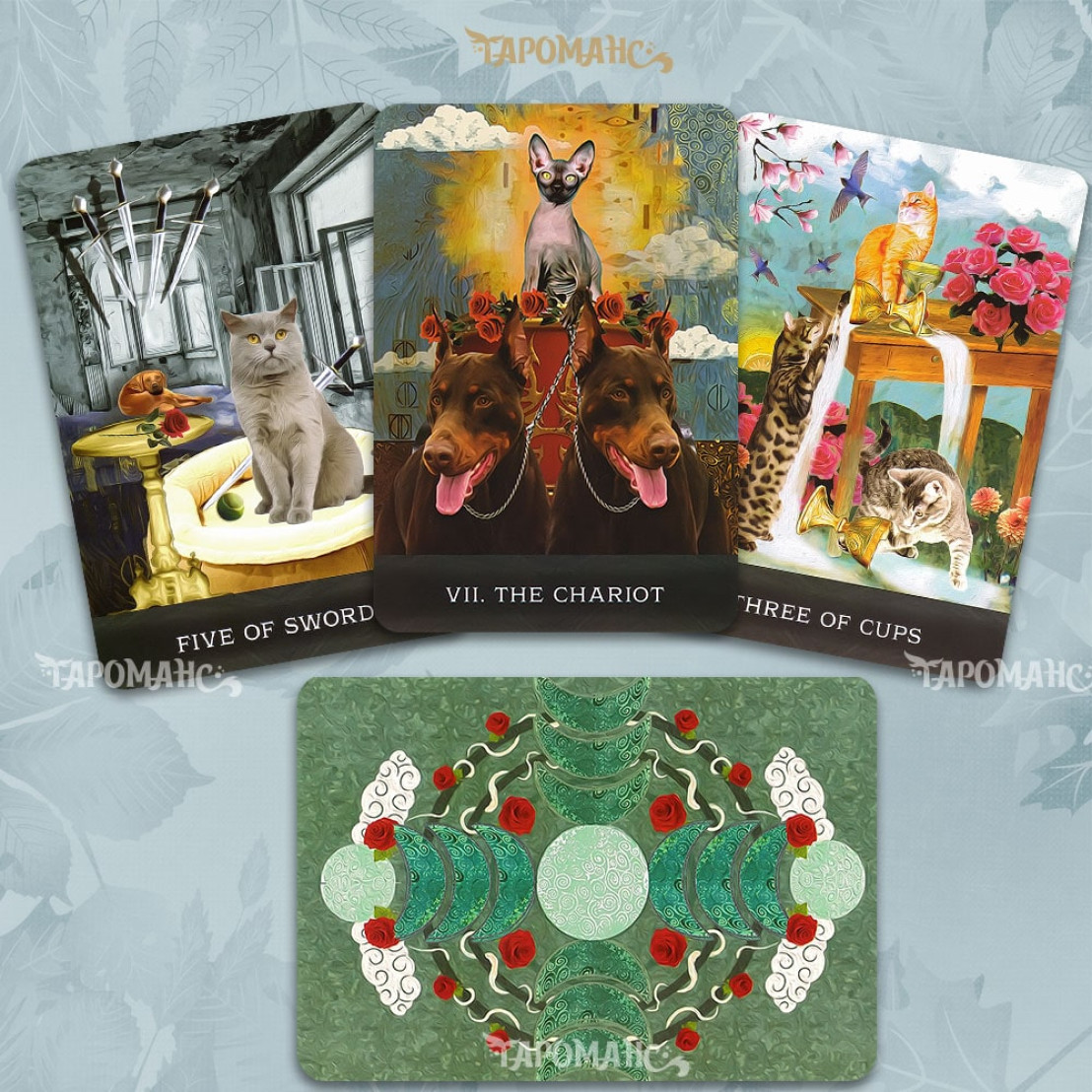 Таро Цікавих Котів Грімалкіна (Grimalkin's Curious Cats Tarot)