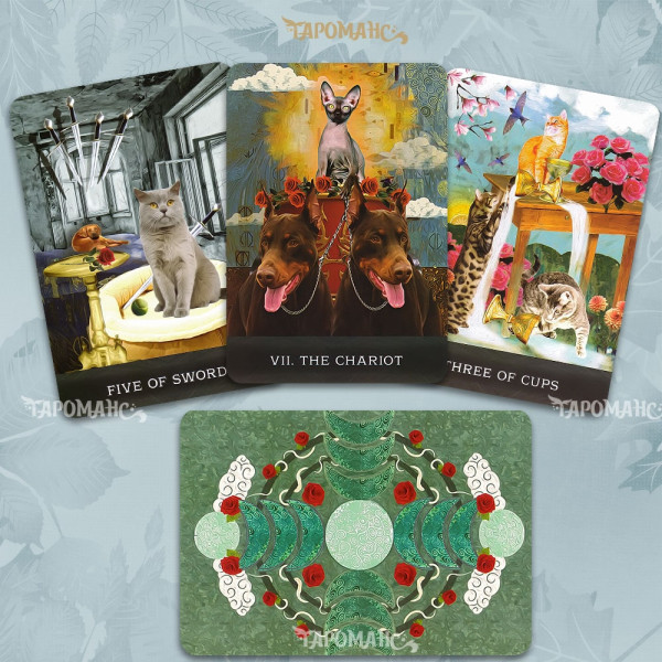 ТАРО ДОПИТЛИВИХ КОТІВ ГРІМАЛКІНА (GRIMALKIN'S CURIOUS CATS TAROT)