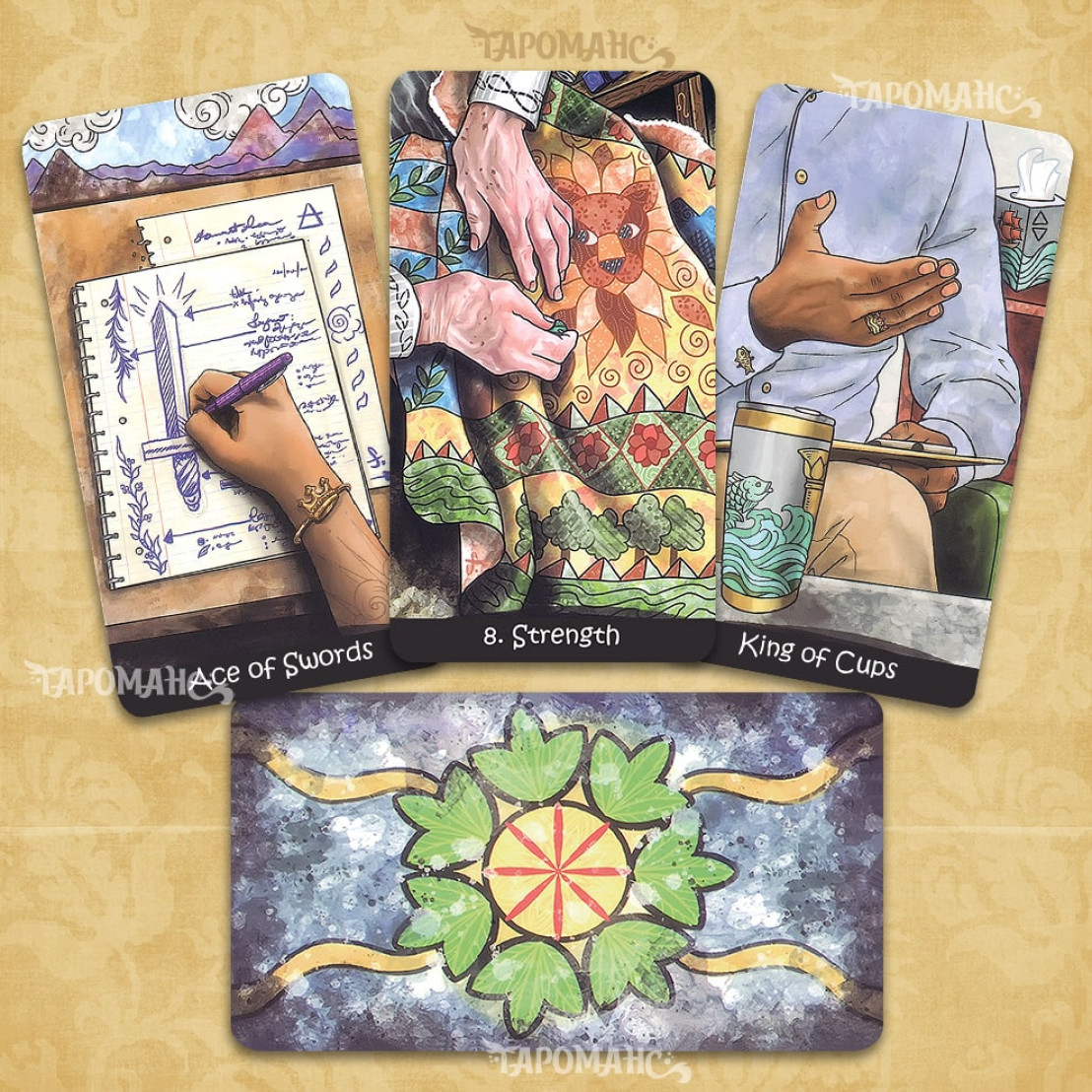 Таро из Рук Безрамочное (Out of Hand Tarot)
