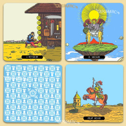 ПАНОРАМА ТАРО КВАДРАТНЕ (RWS PANORAMA TAROT)