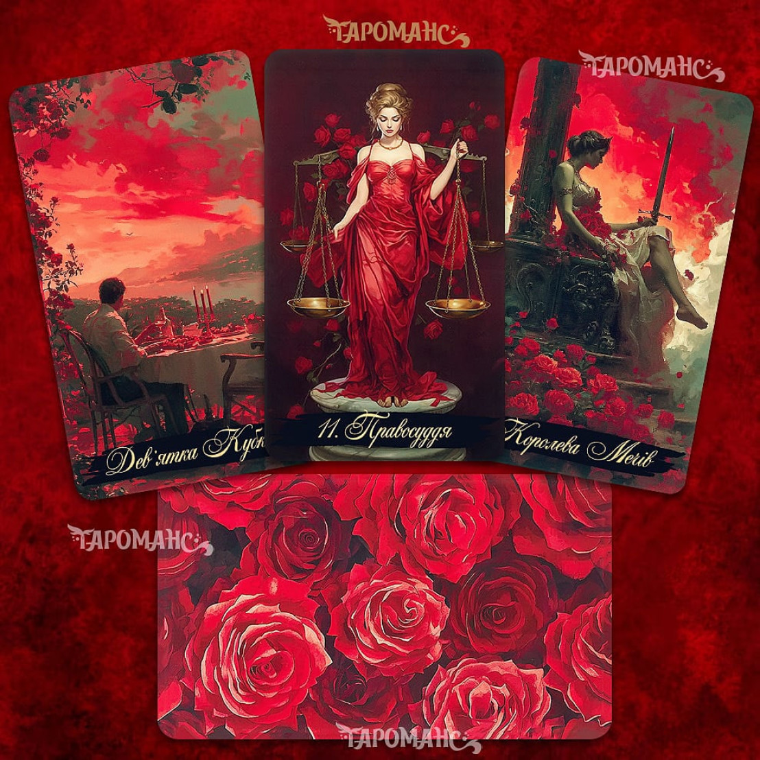 Любовное Таро Алой Розы (Scarlet Rose Love Tarot)