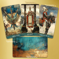 ТАРО ВІДЛУННЯ РЕНЕСАНСУ БЕЗРАМКОВЕ (TAROT ECHOES OF THE RENAISSANCE)