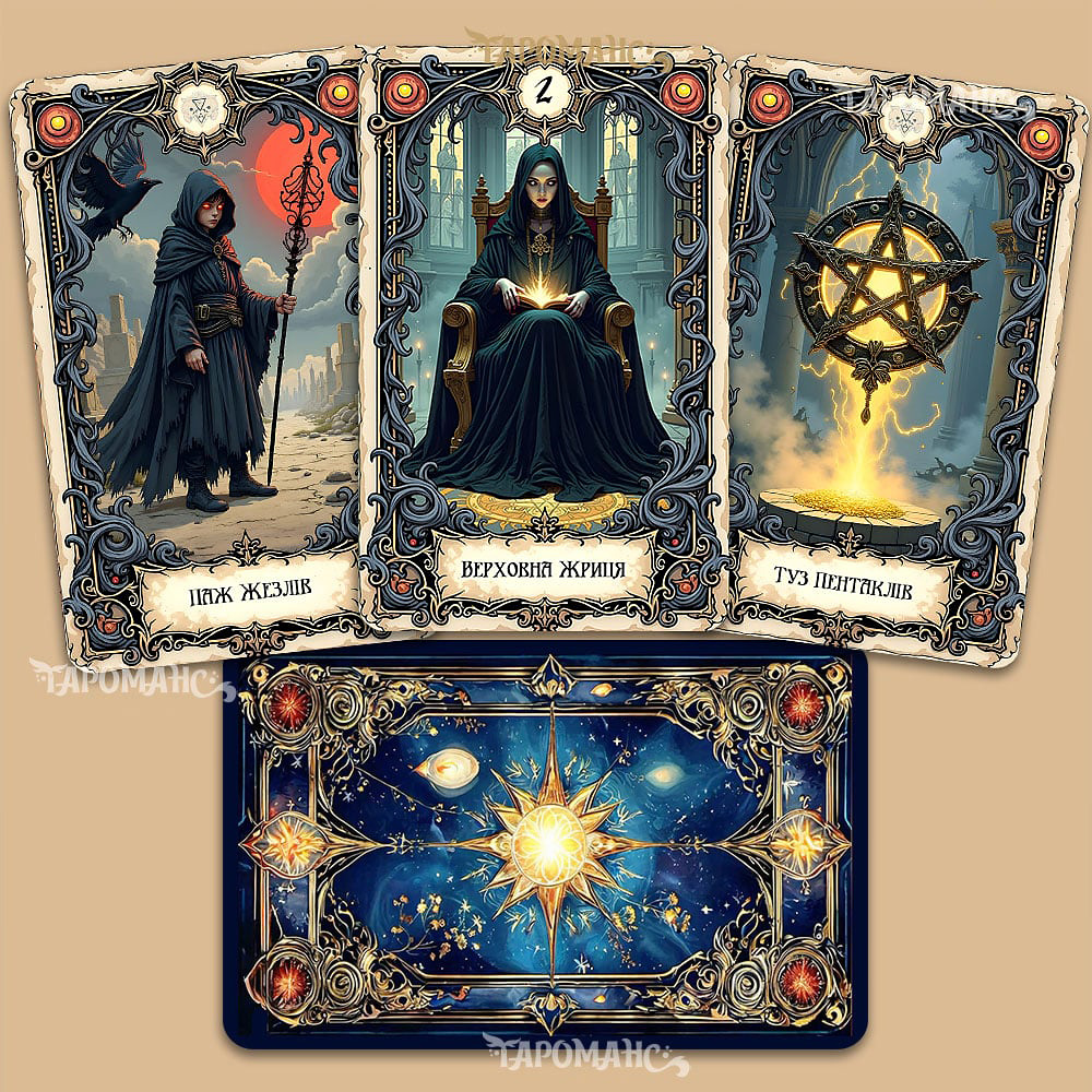 ТАРО ТЁМНОЙ МАГИИ (DARK MAGIC TAROT)