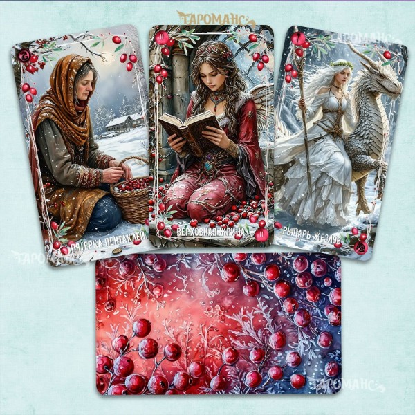 ТАРО ЗАМОРОЖЕНОЇ ЖУРАВЛИНИ (THE FROZEN CRANBERRY TAROT)