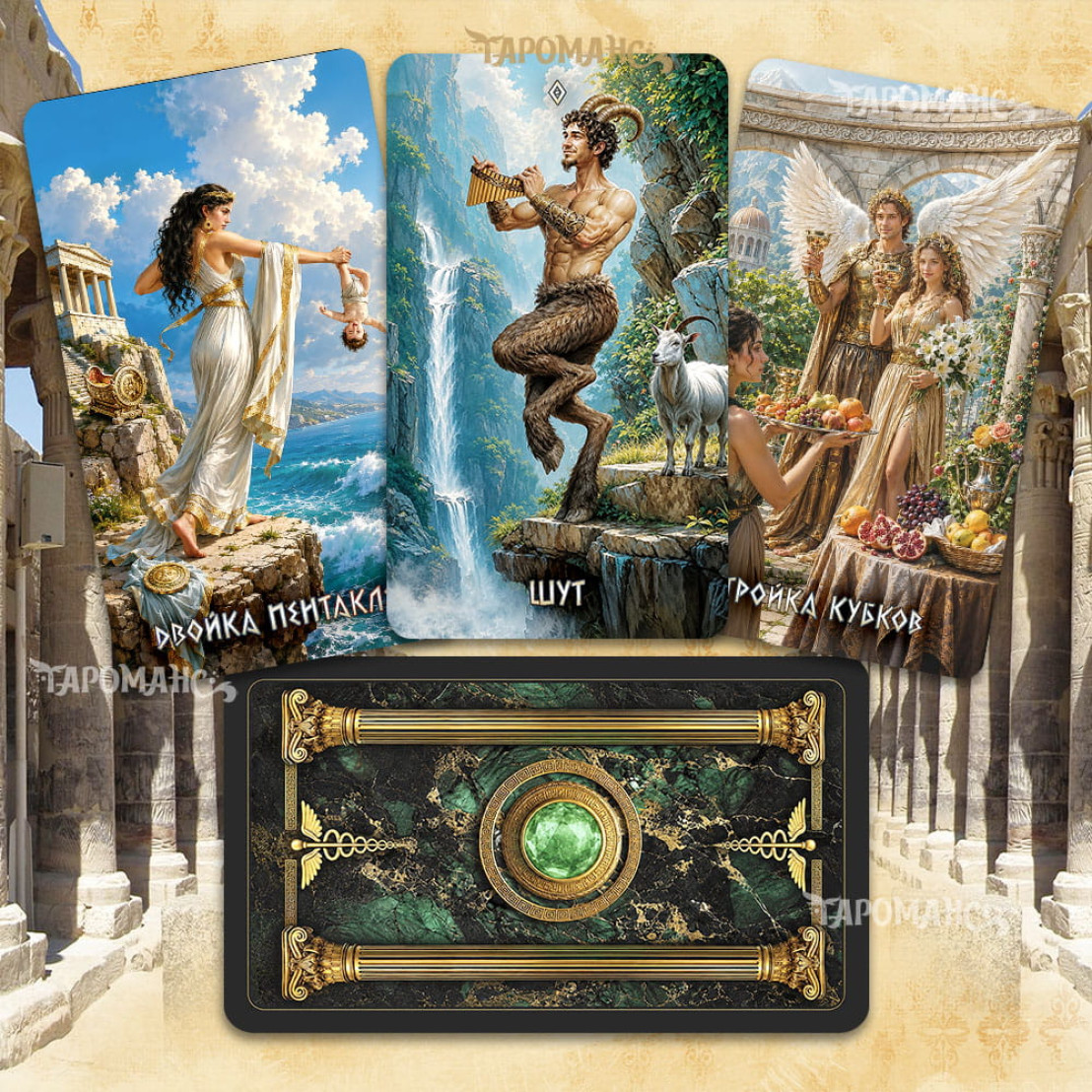 Карти Таро Стародавньої Еллади (Tarot of Ancient Hellas)