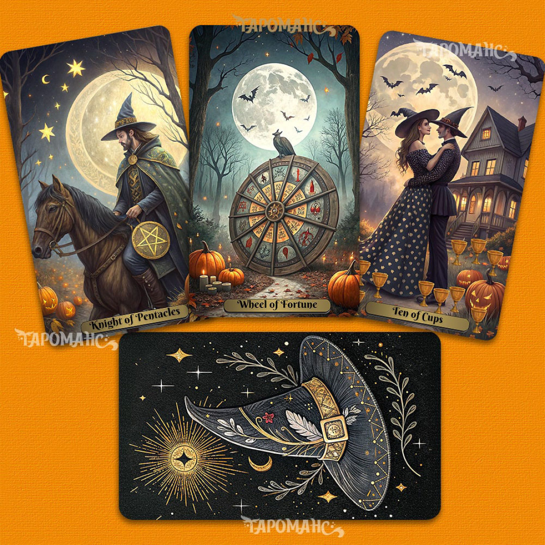 Таро Відьомської Ночі Гелловіну (Halloween Witching Night Tarot)