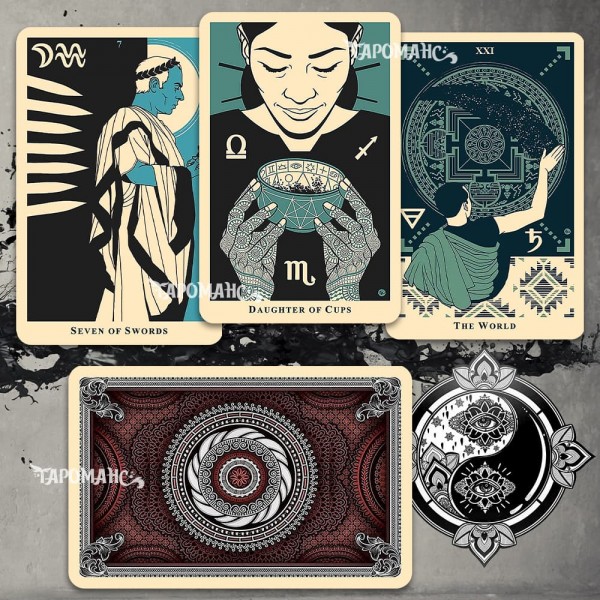 ТАРО ИСКУССТВА (R BLACK TAROT)