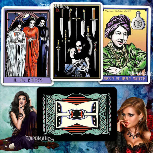 ТАРО ВАМПИРОВ Р.ПЛЕЙСА (THE VAMPIRE TAROT ROBERT M. PLACE)