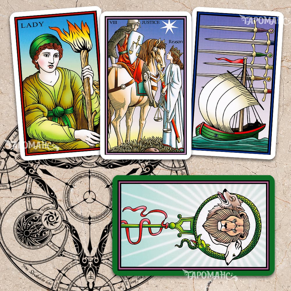ТАРО СЕМИКРАТНОЙ ТАЙНЫ (THE TAROT OF THE SEVENFOLD MYSTERY)