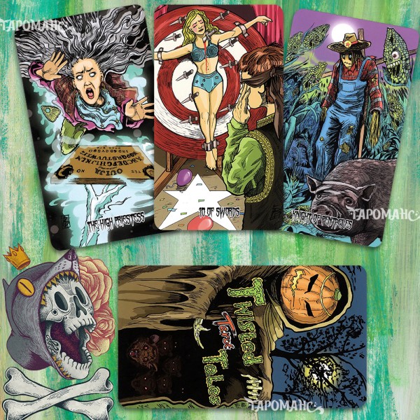 ТАРО ЗАКРУЧЕННЫХ ИСТОРИЙ (TWISTED TAROT TALES DECK)