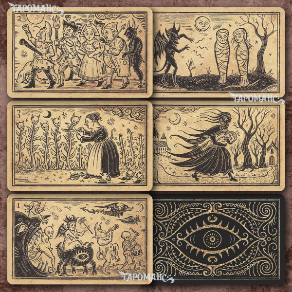 ОРАКУЛ ЧЁРНОГО КОЛДОВСТВА М. ПЭЙН (MILDRED PAYNE'S ORACLE OF BLACK ENCHANTMENT)