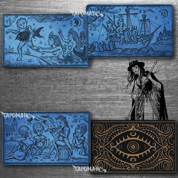 ОРАКУЛ ЧОРНОГО ЧАКЛУНСТВА ОПІВНІЧНЕ ВИД. (ORACLE OF BLACK ENCHANTMENT)