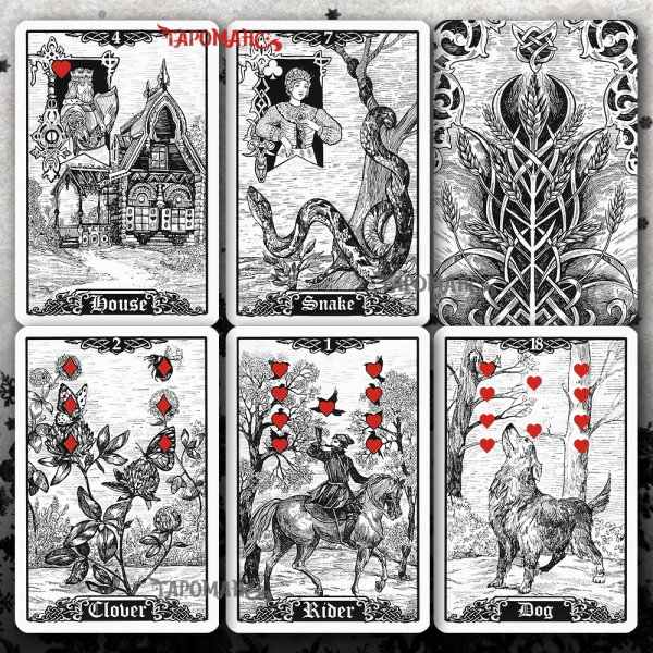ОРАКУЛ ЛЕНОРМАН В РУССКОМ ГРАФИЧЕСКОМ ДИЗАЙНЕ (LENORMAND)