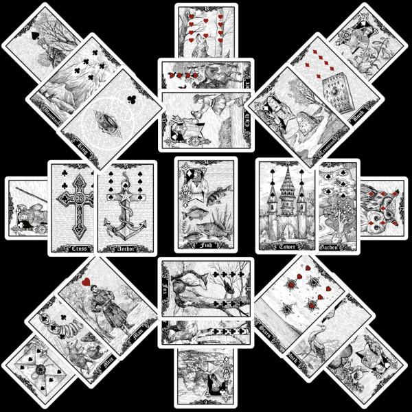 ОРАКУЛ ЛЕНОРМАН В РУССКОМ ГРАФИЧЕСКОМ ДИЗАЙНЕ (LENORMAND)