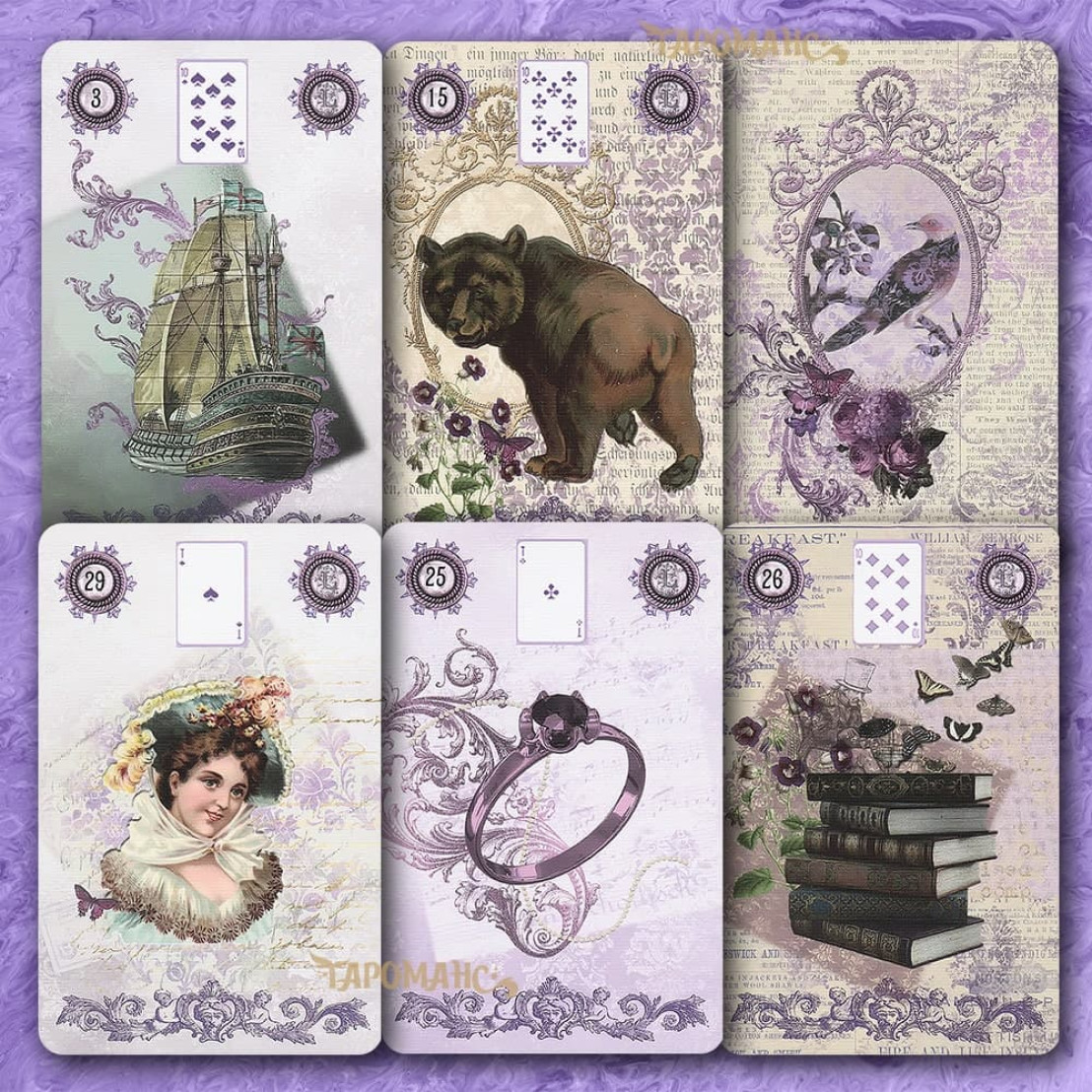 ЛЕНОРМАН ЛАВАНДОВАЯ (LAVENDER LENORMAND)
