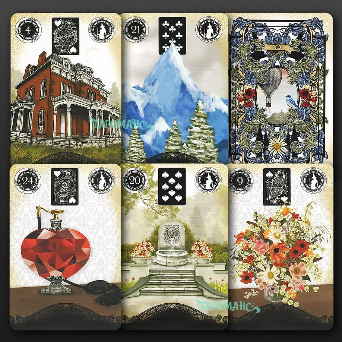 ЛЕНОРМАН 1889 (LENORMAND 1889)