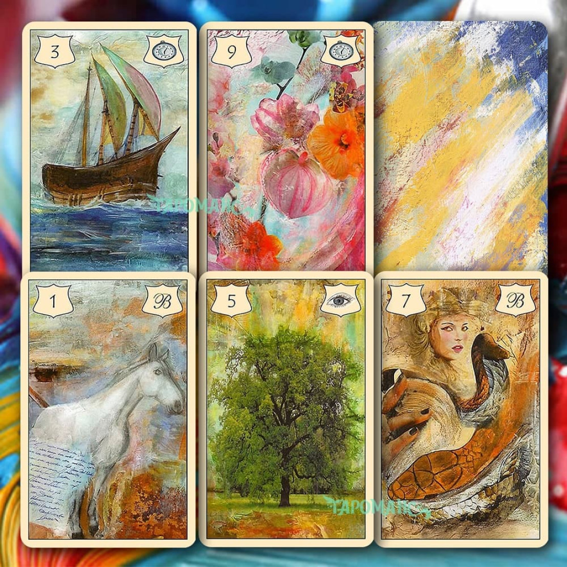 МАЛЕНЬКИЙ ЛЕНОРМАН БРИТТЫ КИНЛИ (PETIT LENORMAND BRITTA KIENLE)