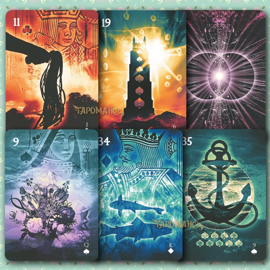 ЛЕНОРМАН ИСЦЕЛЯЮЩЕГО СВЕТА (HEALING LIGHT LENORMAND)