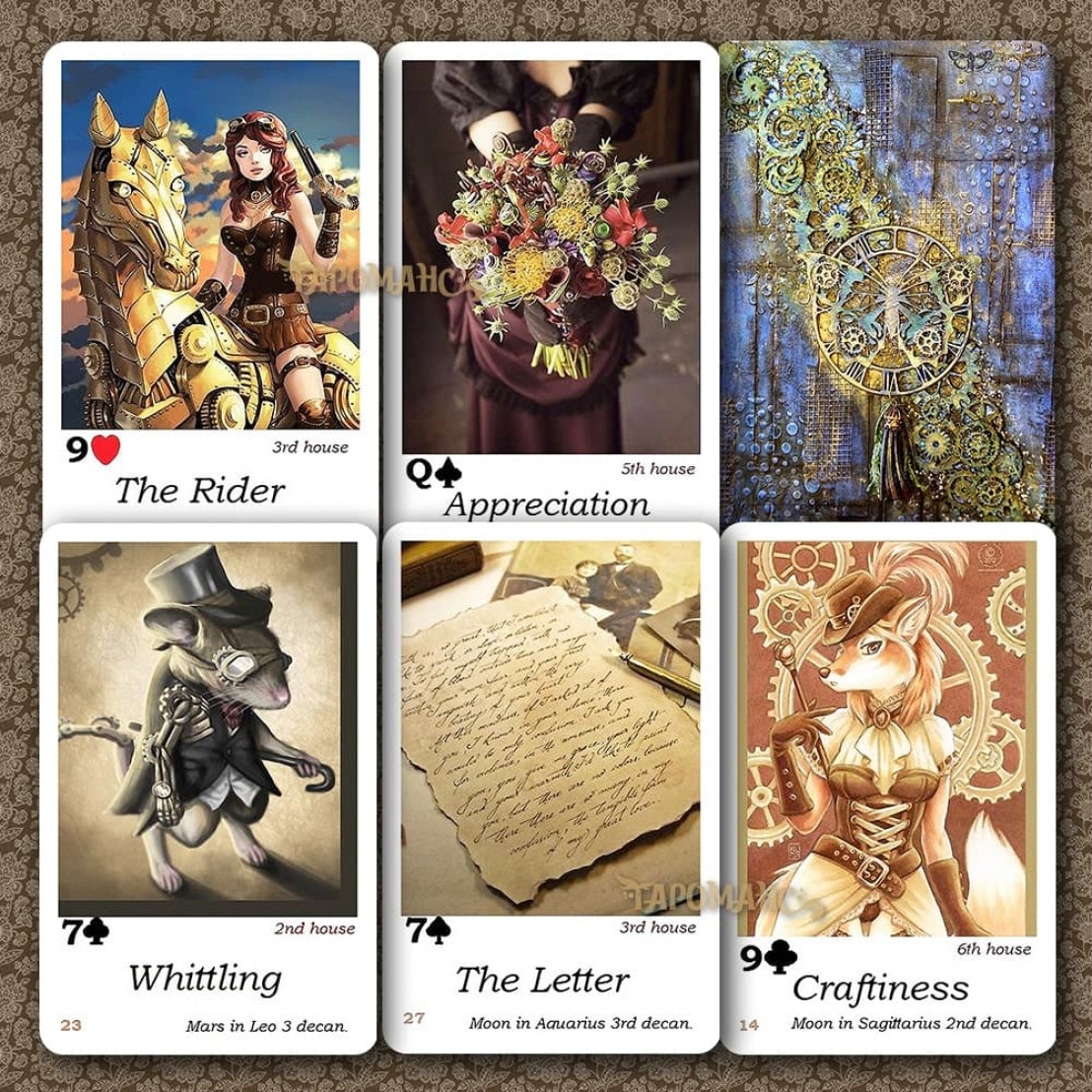 ЛЕНОРМАН СТИМПАНК (STEAMPUNK LENORMAND)