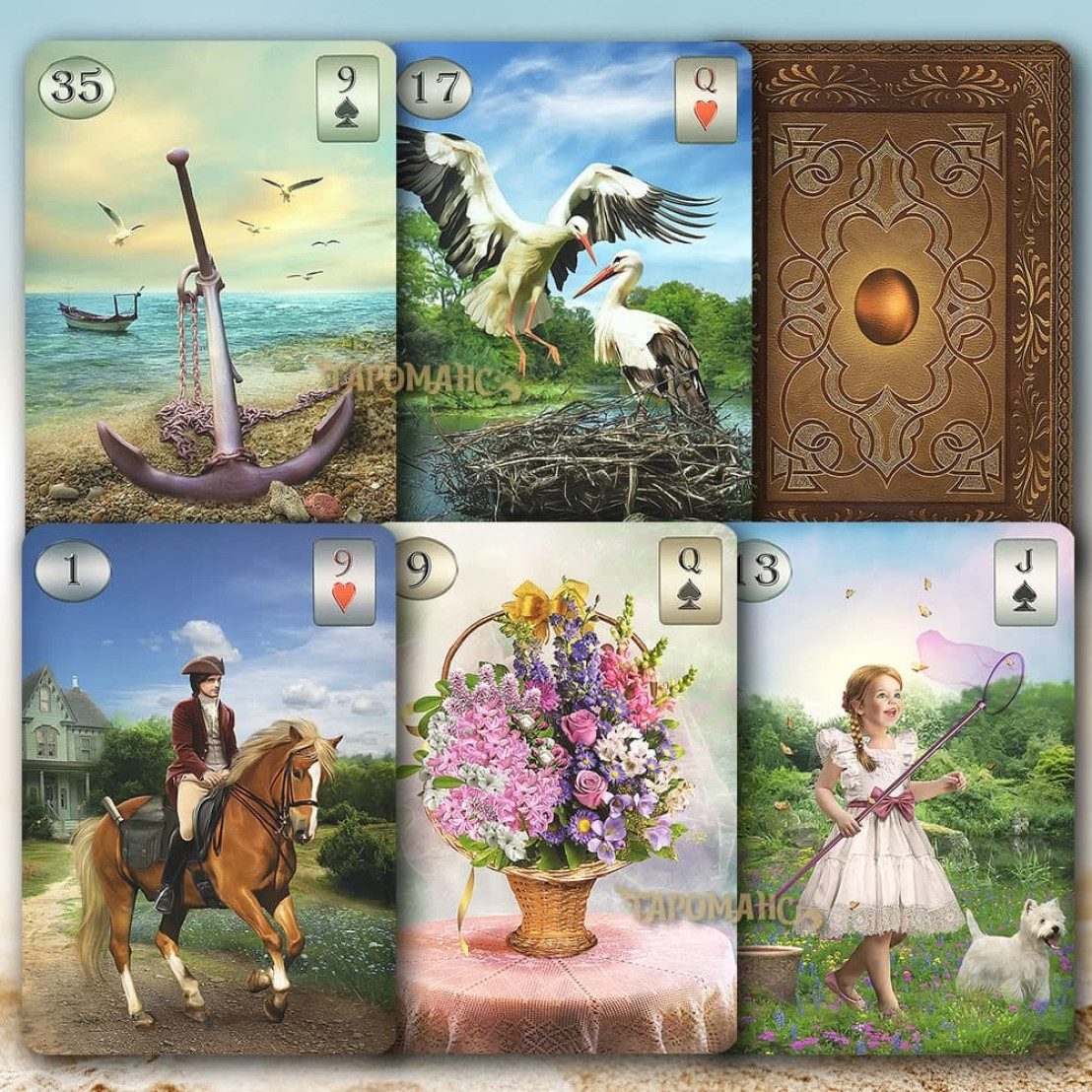 ЛЕНОРМАН ТЕЛЕМА (THELEMA LENORMAND ORACLE)