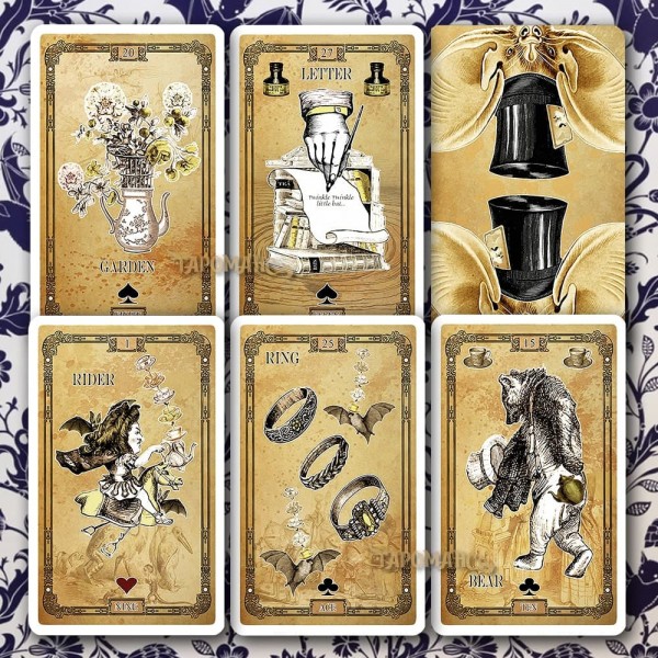 ЛЕНОРМАН ЧАЙНЫХ ЛЕТУЧИХ МЫШЕЙ (THE TEA BATS LENORMAND)