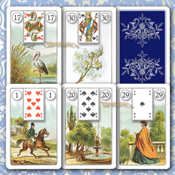 ЛЕНОРМАН ДОНДОРФ  СВІТЛИЙ (LENORMAND KARTEN DONDORF )