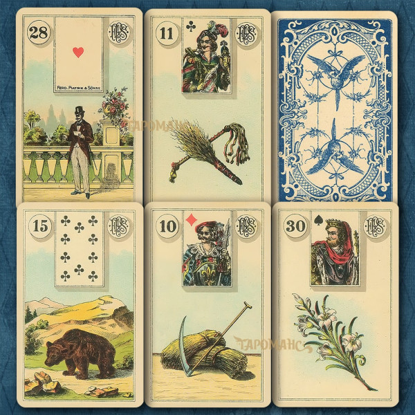 ВЕЛИКИЙ РОЗКЛАД ЛЕНОРМАН (GRAND TABLEAU LENORMAND)