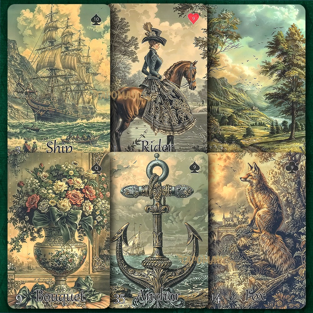 ГОБЕЛЕНОВАЯ ЛЕНОРМАН (TAPESTRY LENORMAND)