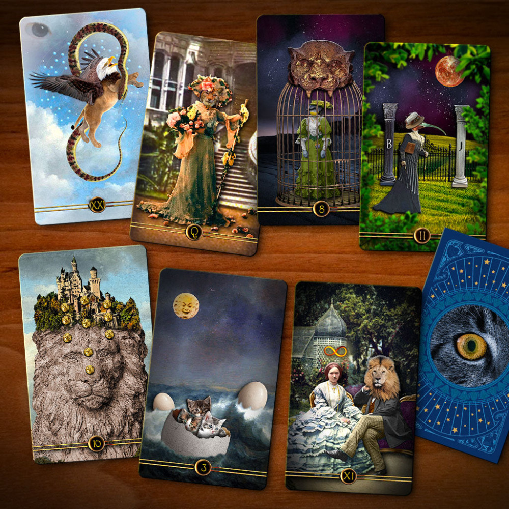 ТАРО АНТРОПОМОРФНЫХ ЖИВОТНЫХ (Le TAROT des ANIMALERIES)