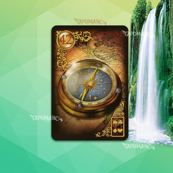 ЗОЛОТІ МРІЇ ЛЕНОРМАН (GILDED REVERIE LENORMAND)