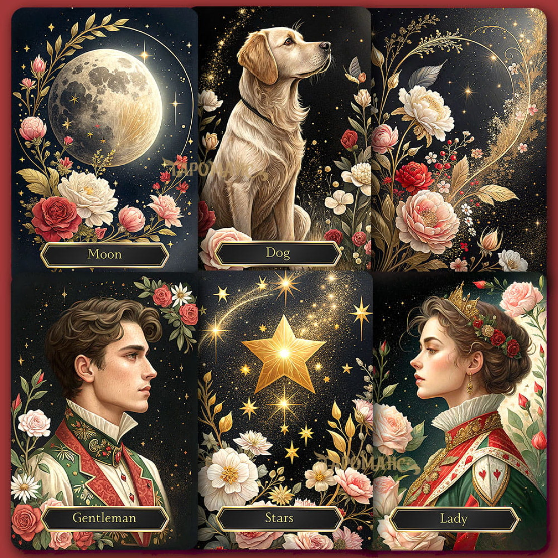 Ленорман Нічних Троянд (Night Roses Lenormand)