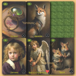 РОЗШИРЕНИЙ ЛЕНОРМАН — ЗЕЛЕНЕ ВИДАННЯ (EXTENDED LENORMAND — GREEN EDITION)
