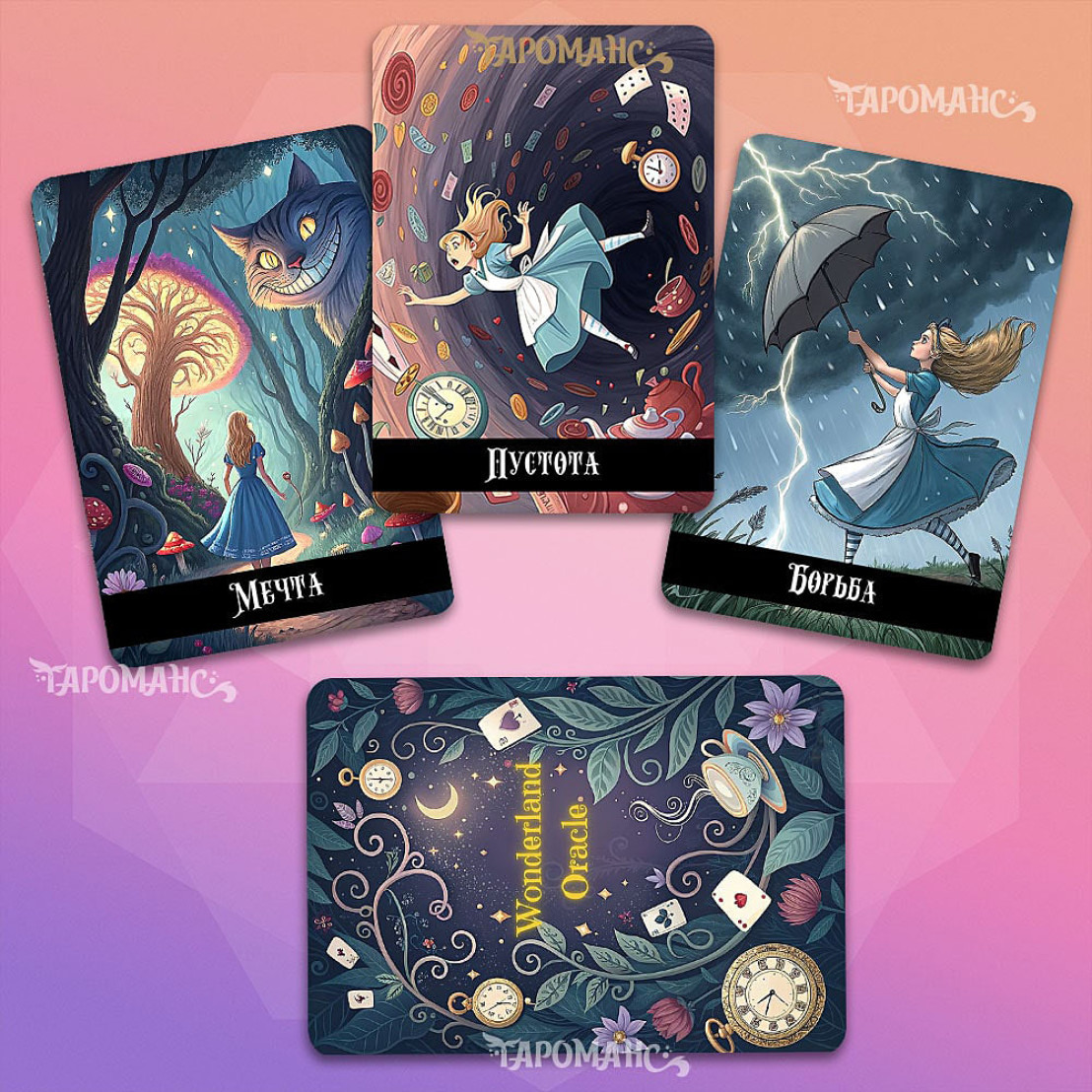 Оракул Аліса в Країні Чудес (Wonderland Oracle Deck)