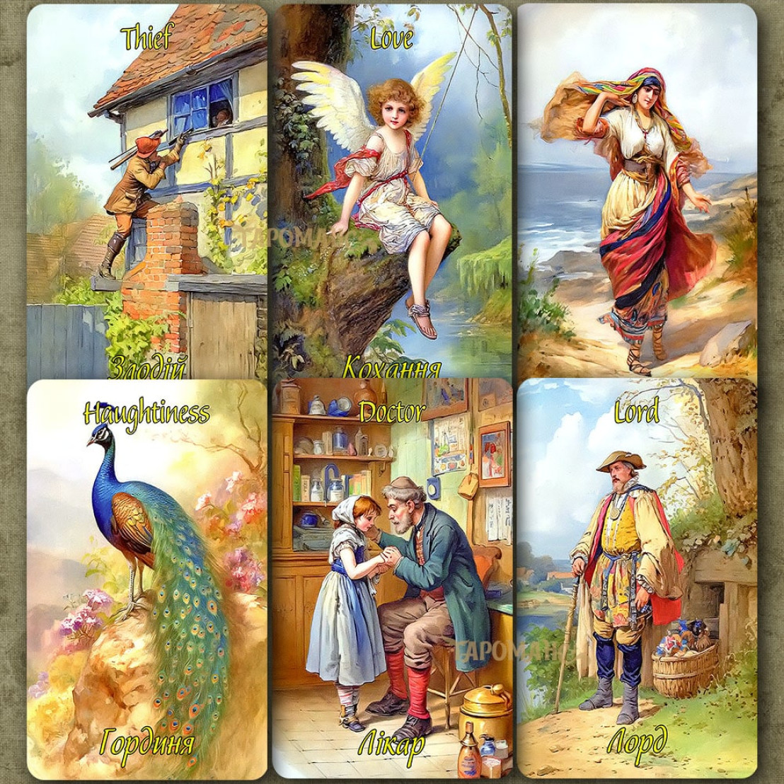 Циганський Оракул № 2 (Gypsy Oracle Cards — Sibilla della Zingara)